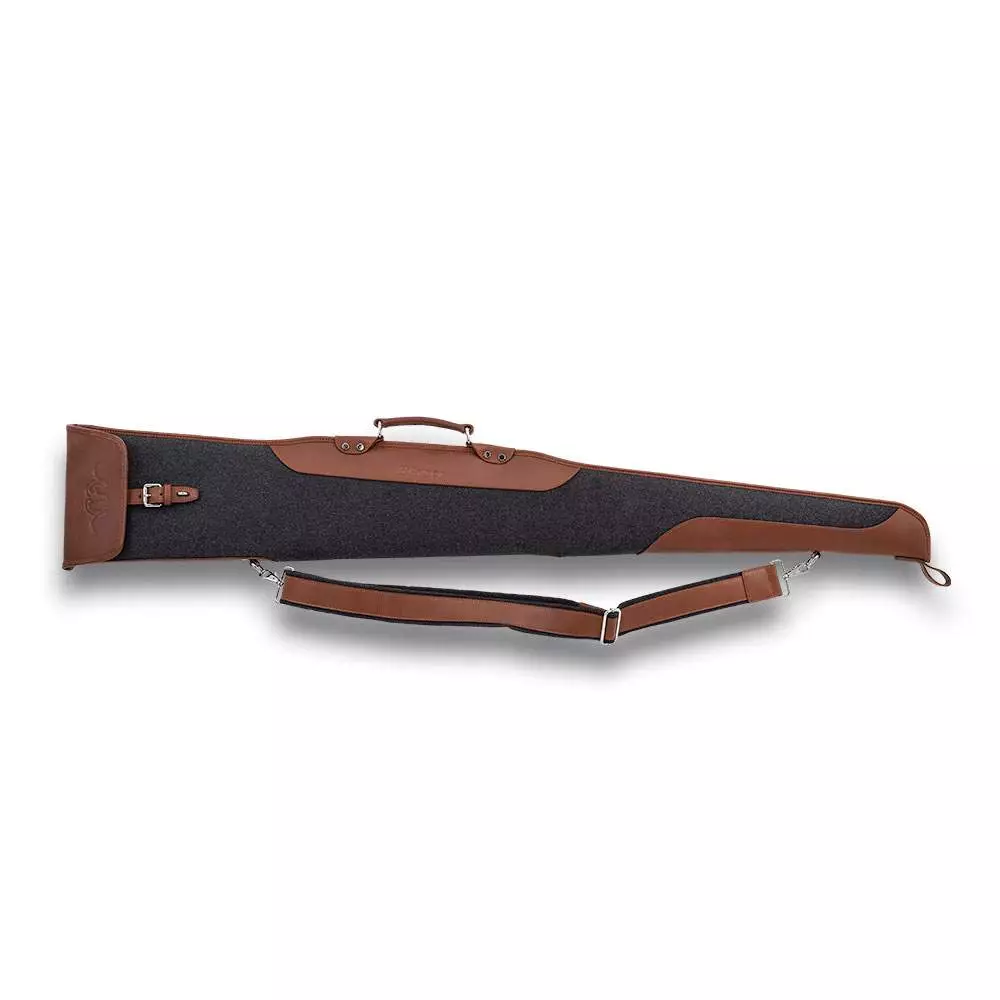 Blaser Futteral Flinte - Loden/Leder - Slipbag Blaser Futteral Flinte - Loden/Leder - Slipbag