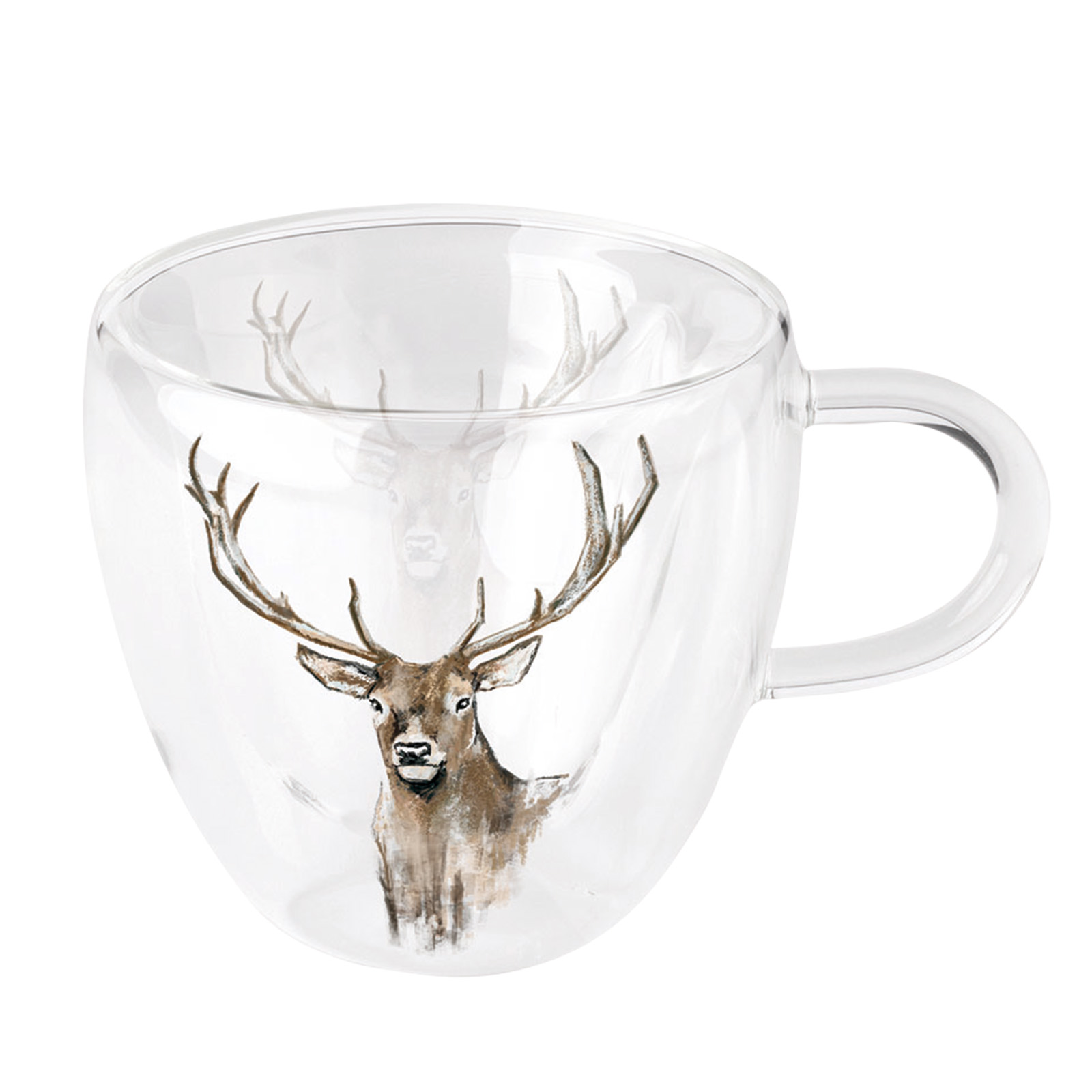 Glasbecher Rothirsch Glasbecher Rothirsch