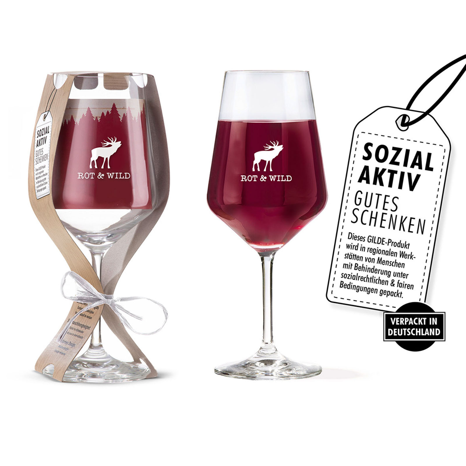 Weingläser Rot und Wild Weingläser Rot und Wild