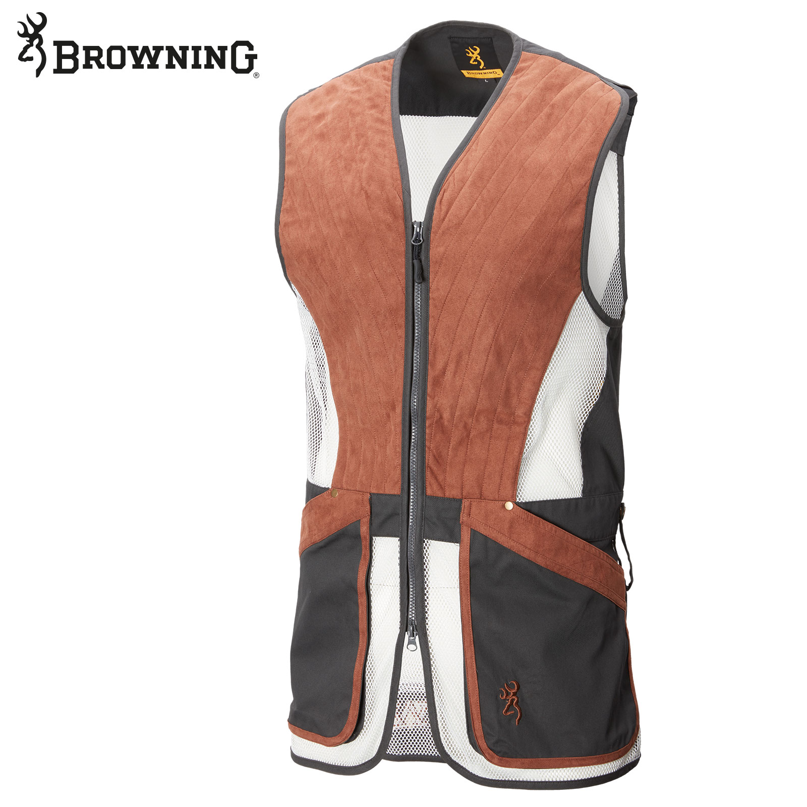 BROWNING Schießweste Pro Sport camel BROWNING Schießweste Pro Sport camel