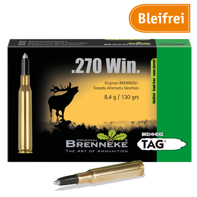 BRENNEKE .270 Win. TAG