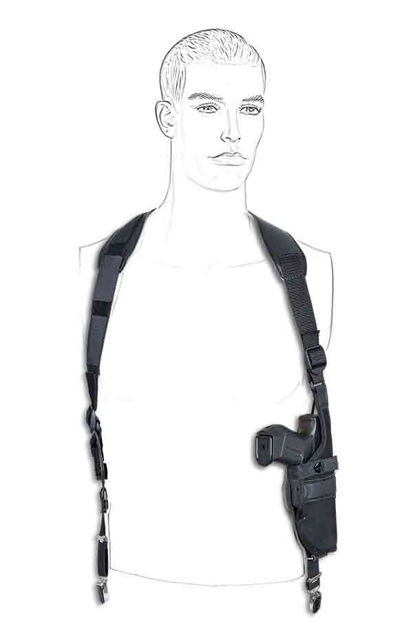 Kombi-Schulterholster für DIGITALFUNK Kombi-Schulterholster für DIGITALFUNK