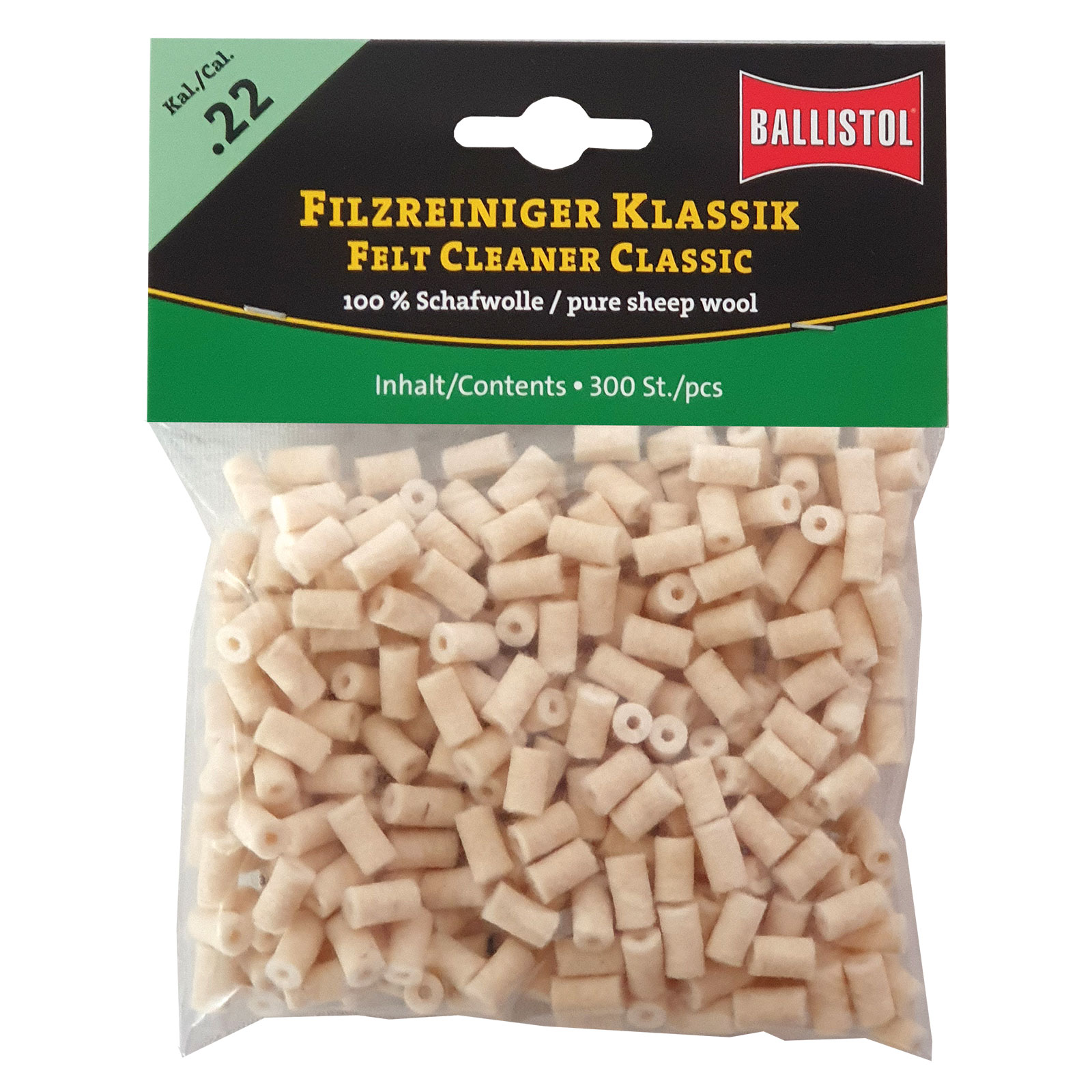BALLISTOL Filzreiniger Klassik / 300 Stk. BALLISTOL Filzreiniger Klassik / 300 Stk.