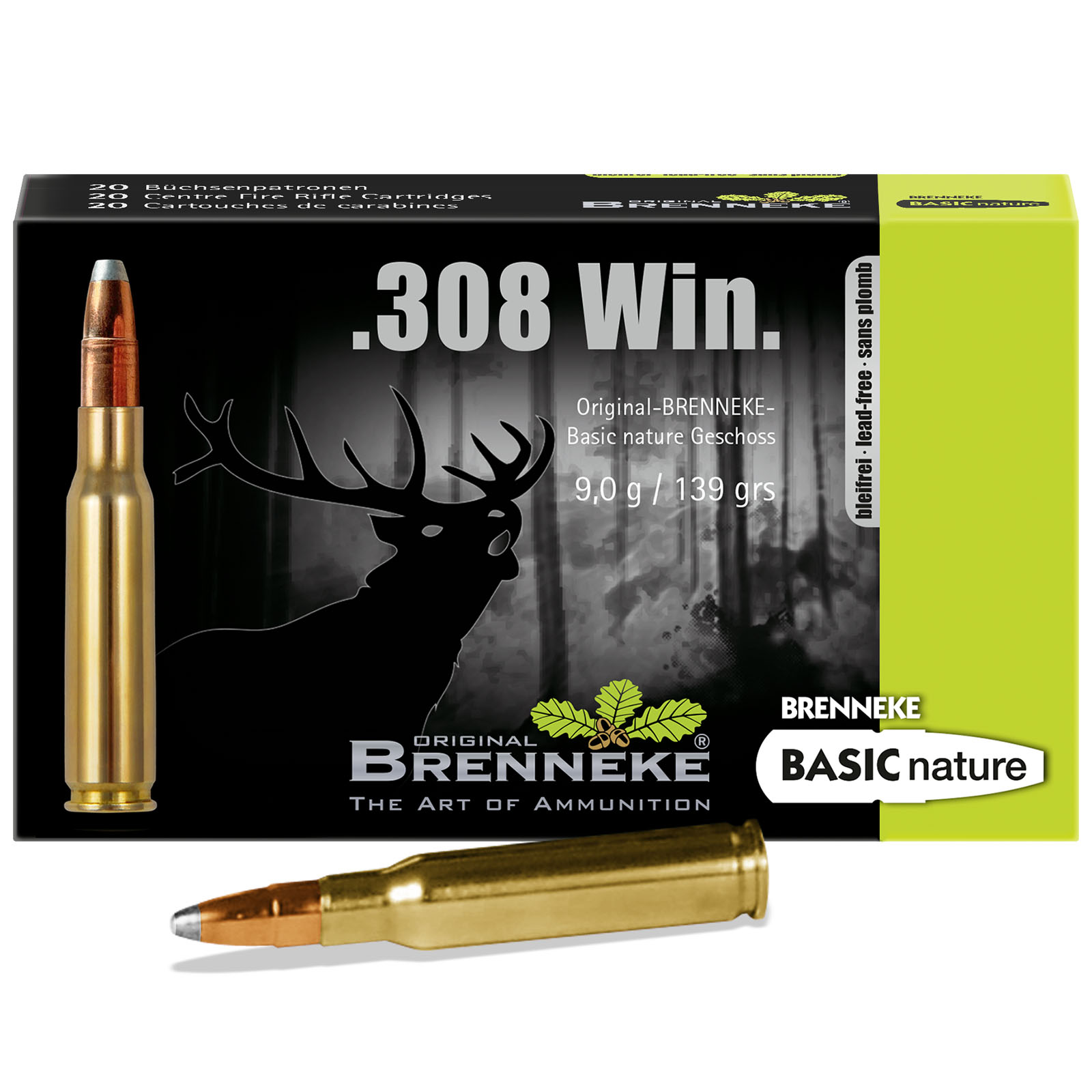 BRENNEKE .308WIN BASIC NATURE BRENNEKE .308WIN BASIC NATURE