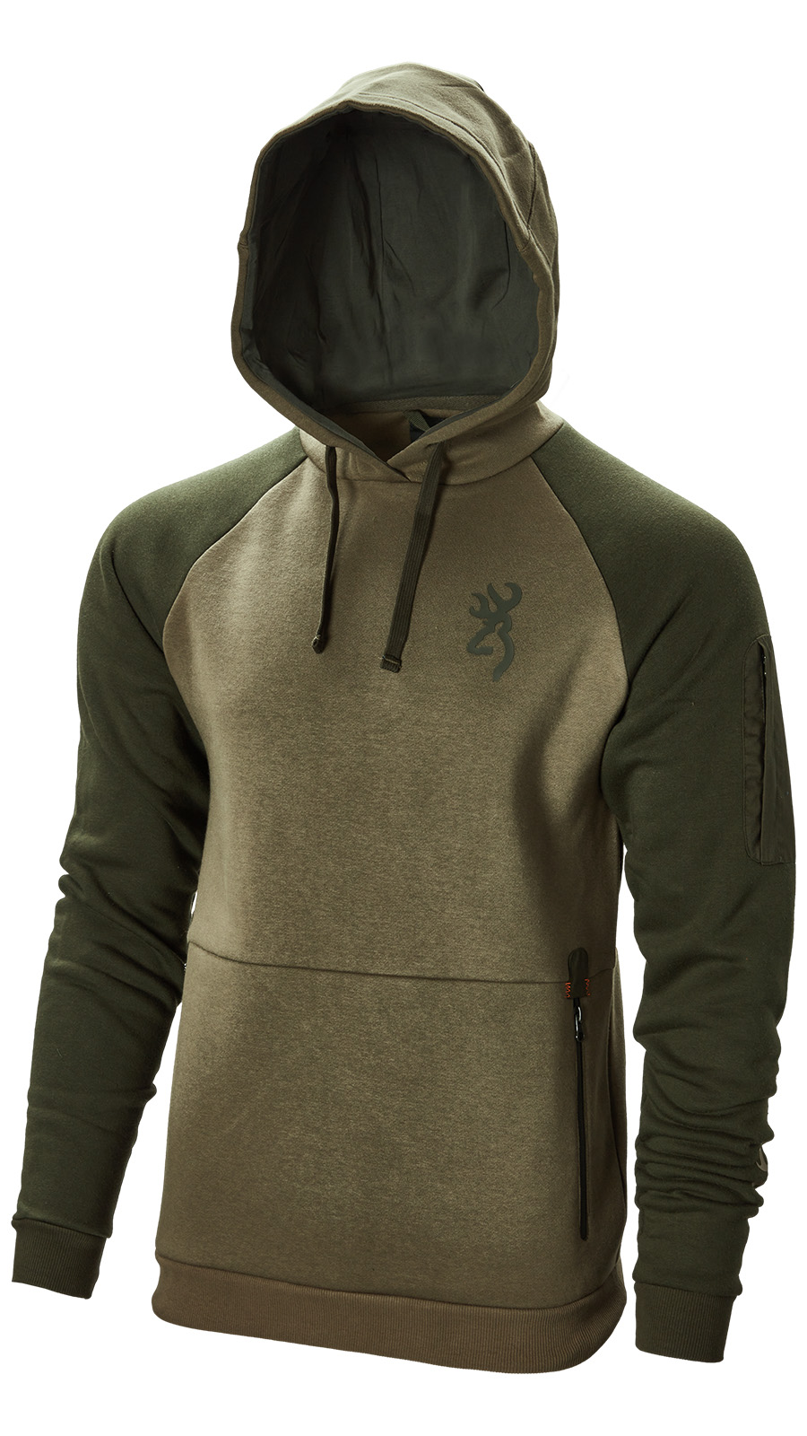 BROWNING Snapshot Zip Hoodie Two Tones grün BROWNING Snapshot Zip Hoodie Two Tones grün
