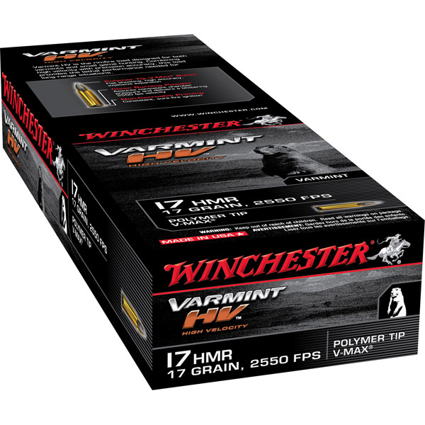 WINCHESTER .17HMR V-Max Supreme WINCHESTER .17HMR V-Max Supreme