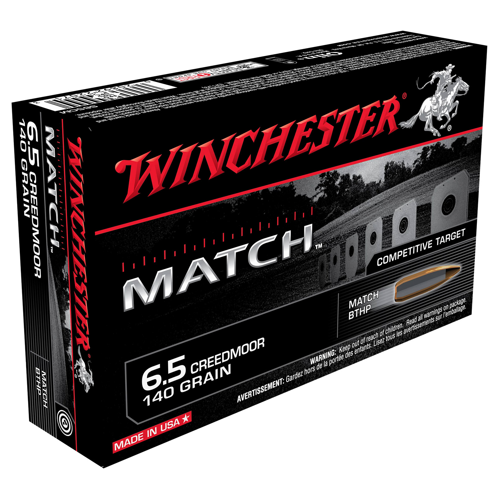 WINCHESTER 6,5mm Creedmoor Match WINCHESTER 6,5mm Creedmoor Match