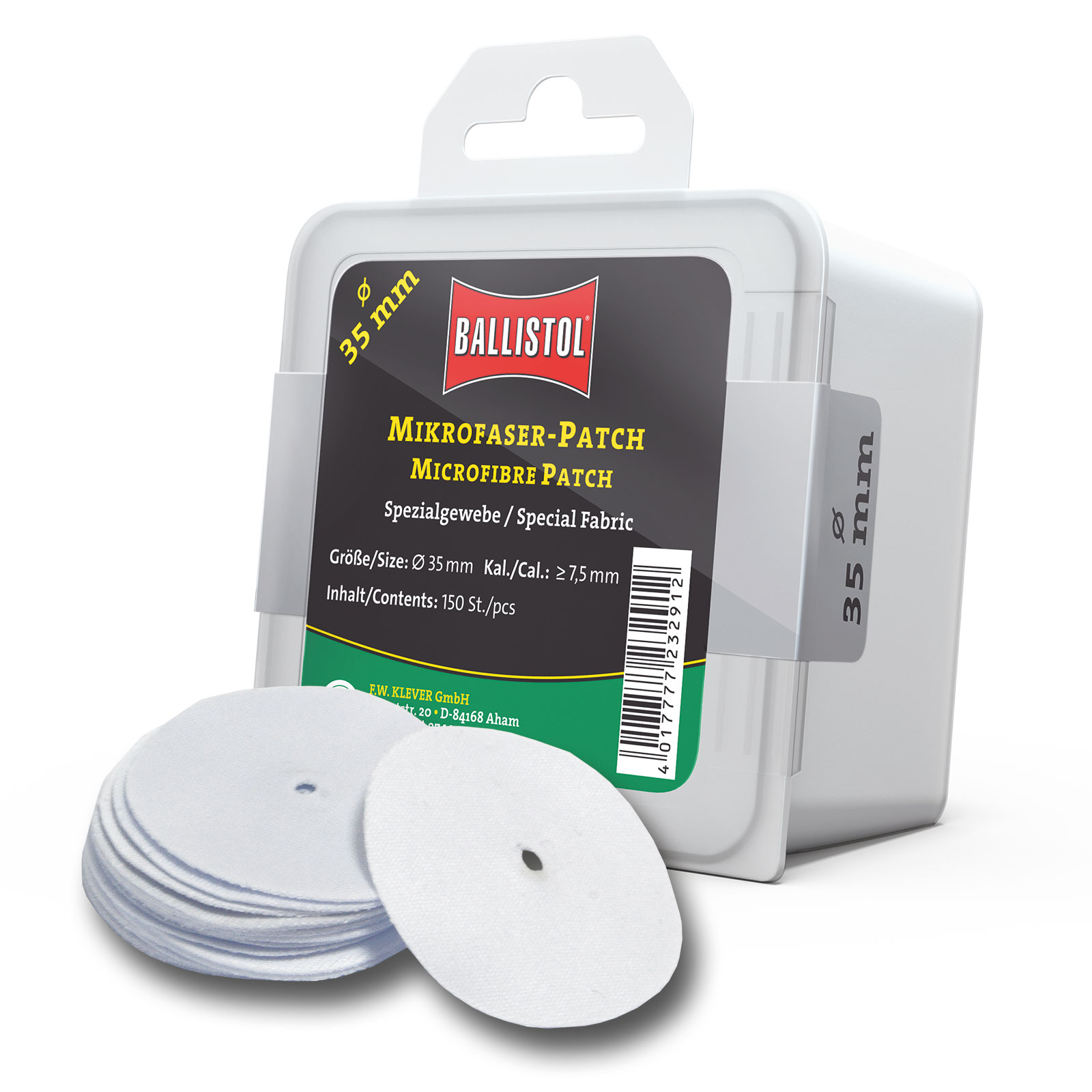 BALLISTOL Mikrofaser-Patch rund Ø 35 mm BALLISTOL Mikrofaser-Patch rund Ø 35 mm
